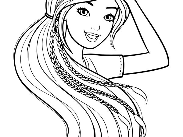 barbie para colorir 37