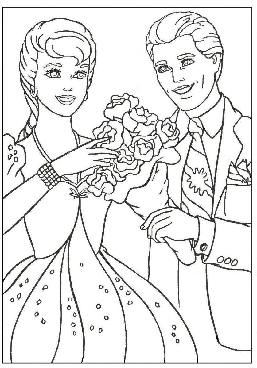 Desenhos para colorir barbie bailarina - Desenho Colorir