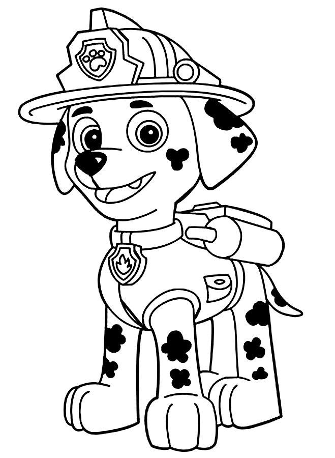 Desenhos para colorir patrulha canina - Desenho Colorir