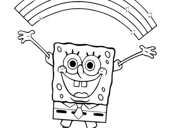 bob esponja para colorir 20