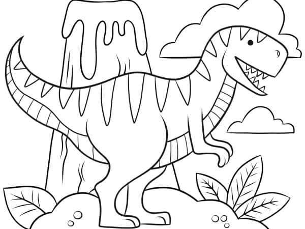 dinossauro para colorir 25