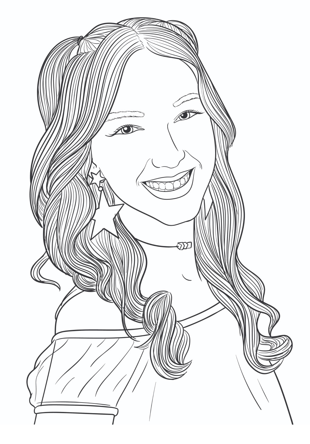 Desenho para colorir da luluca - Desenho Colorir