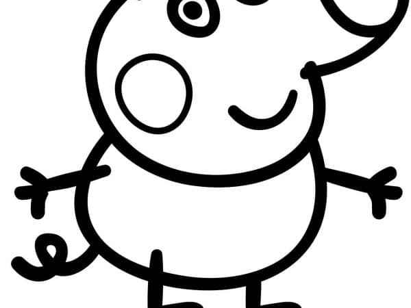 desenho peppa pig imprimir colorir 02