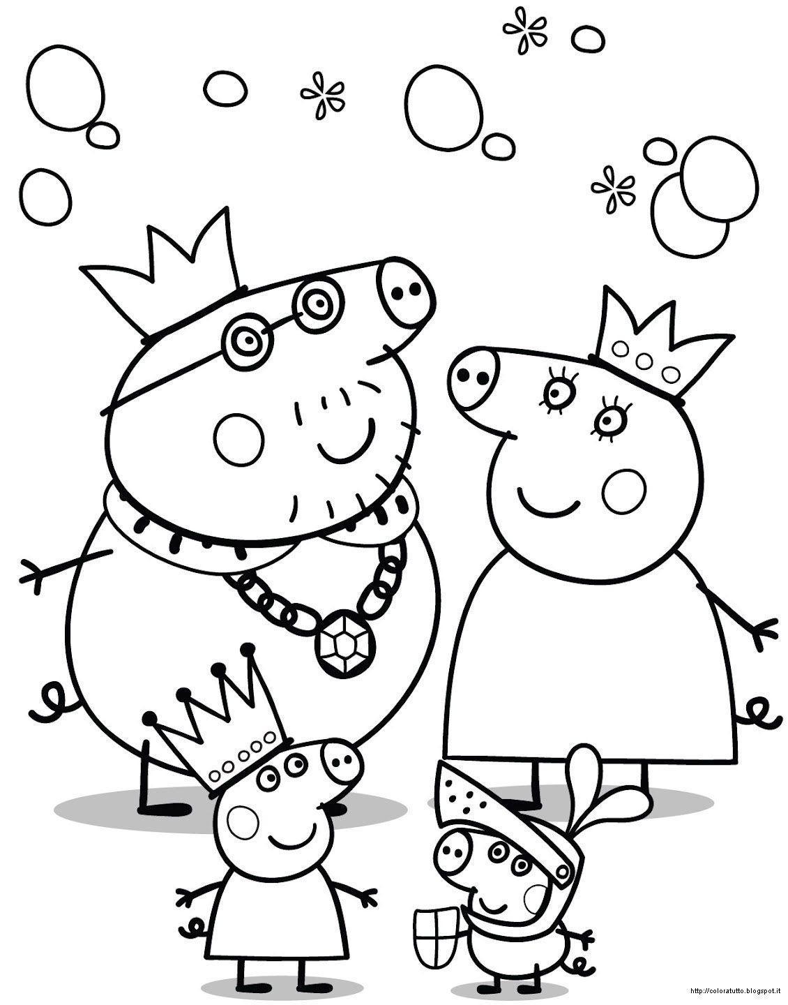 Quero ver o desenho da peppa - Desenho Colorir