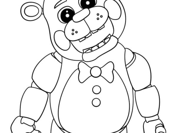 desenho fnaf imprimir 2