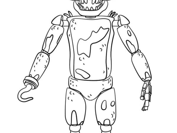 desenho fnaf imprimir 3