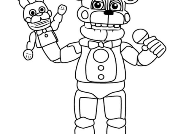 desenho fnaf imprimir 7