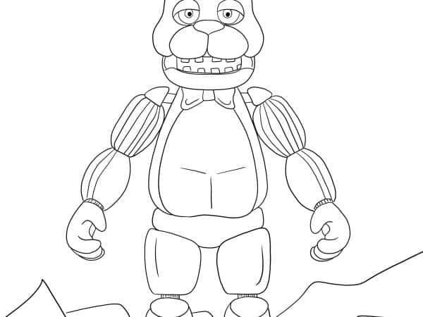 desenho fnaf imprimir 9